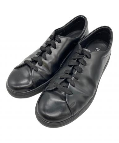 中古・古着通販】PRADA (プラダ) パテントレザースニーカー ブラック
