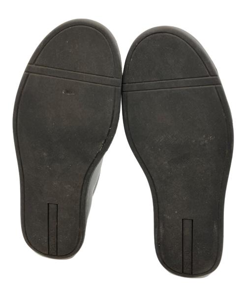 PRADA（プラダ）PRADA (プラダ) パテントレザースニーカー ブラック サイズ:9の古着・服飾アイテム