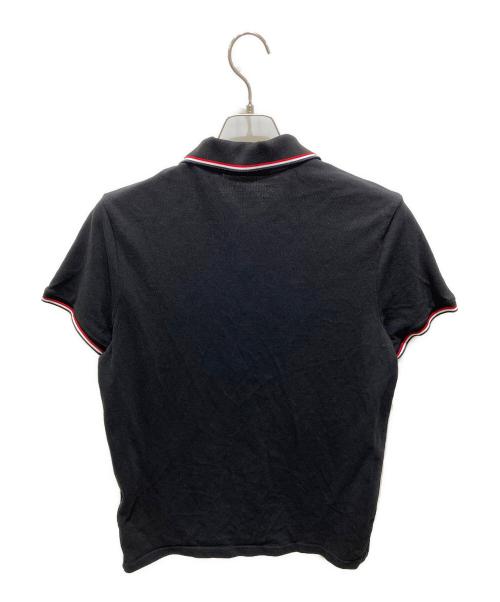 MONCLER（モンクレール）MONCLER (モンクレール) MAGLIA POLO ブラック サイズ:Ｌの古着・服飾アイテム