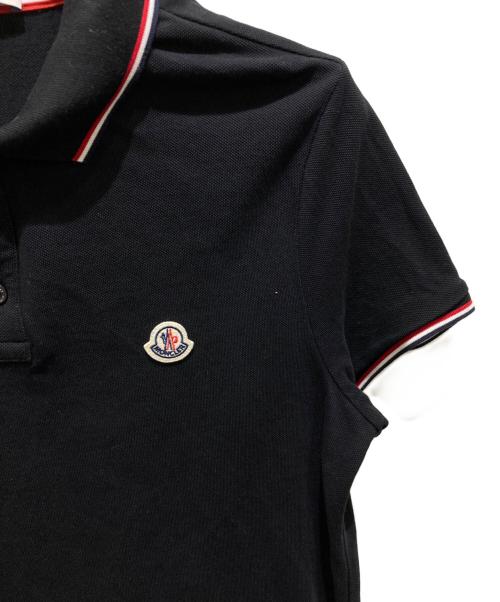 MONCLER（モンクレール）MONCLER (モンクレール) MAGLIA POLO ブラック サイズ:Ｌの古着・服飾アイテム