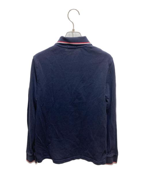 MONCLER（モンクレール）MONCLER (モンクレール) MAGLIA POLO MANICA LUNGA ネイビー サイズ:Sの古着・服飾アイテム