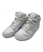 NIKEナイキ）の古着「Air Jordan 1 Mid（エア ジョーダン ワン ミッド）」｜ホワイト