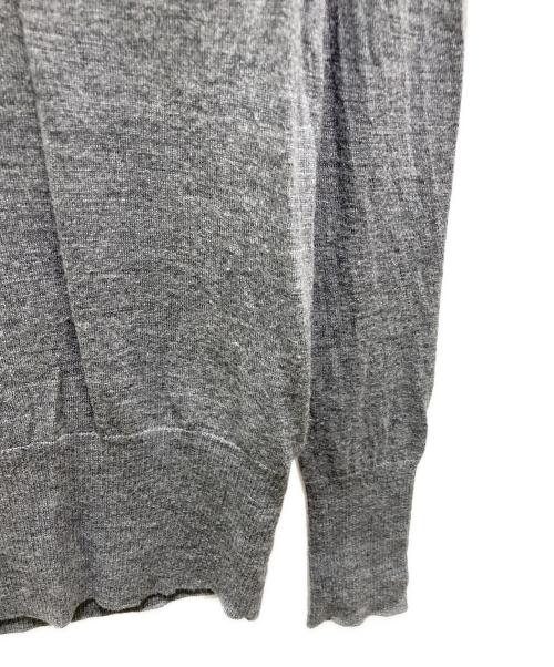 ADORE（アドーア）ADORE (アドーア) クリアハイゲージニット グレー サイズ:38の古着・服飾アイテム