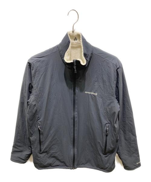 mont-bell（モンベル）mont-bell (モンベル) クリマエア リバーシブル ジャケット ネイビー×ホワイト サイズ:Ｌの古着・服飾アイテム