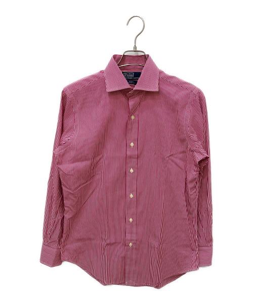 RALPH LAUREN（ラルフローレン）RALPH LAUREN (ラルフローレン) ストライプシャツ ピンク サイズ:39の古着・服飾アイテム