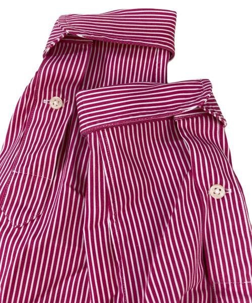 RALPH LAUREN（ラルフローレン）RALPH LAUREN (ラルフローレン) ストライプシャツ ピンク サイズ:39の古着・服飾アイテム