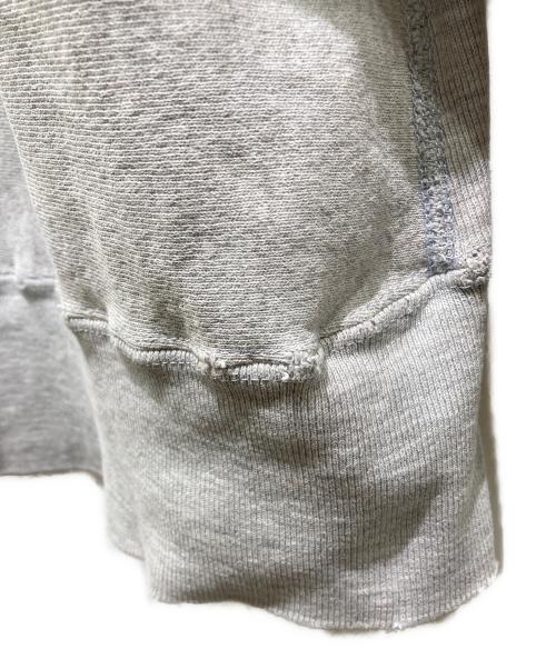Champion REVERSE WEAVE（チャンピオン リバース ウィーブ）Champion REVERSE WEAVE (チャンピオン リバース ウィーブ) 染み込みプリントクルーネックスウェット グレー サイズ:XLの古着・服飾アイテム