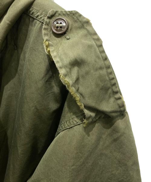 US ARMY（ユーエスアーミー）US ARMY (ユーエスアーミー) M-51モッズコート グリーン サイズ:記載なしの為実寸参照の古着・服飾アイテム