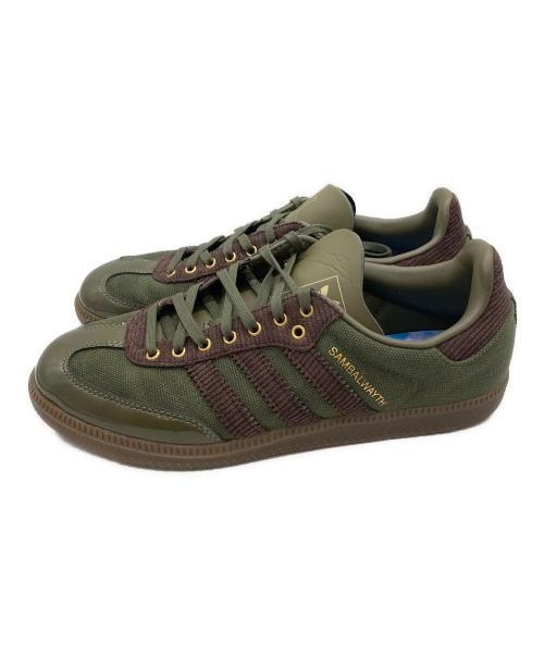adidas（アディダス）adidas (アディダス) SAMBA OG ALWAYTH OLISTR/SHABRN/MAGOLD グリーン サイズ:25の古着・服飾アイテム