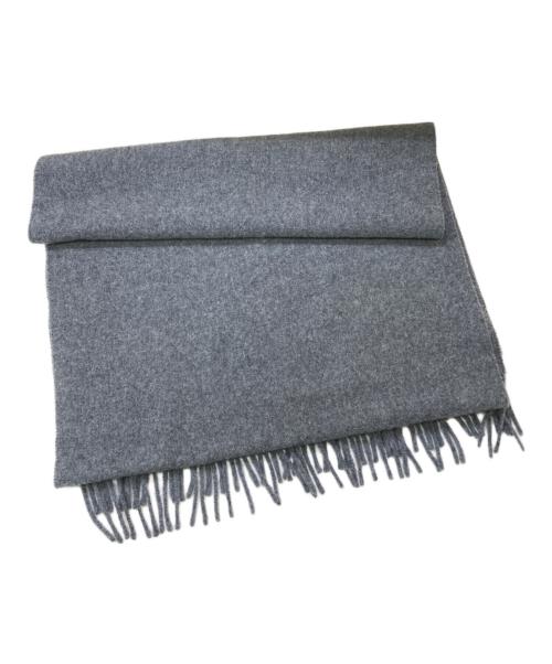 Acne studios（アクネ ストゥディオス）Acne studios (アクネ ストゥディオス) ラムウールマフラー グレーの古着・服飾アイテム