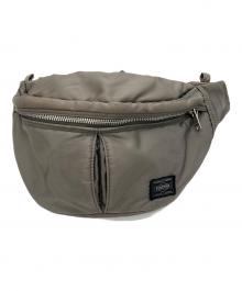 PORTER（ポーター）の古着「ウエストバッグ」｜グレー