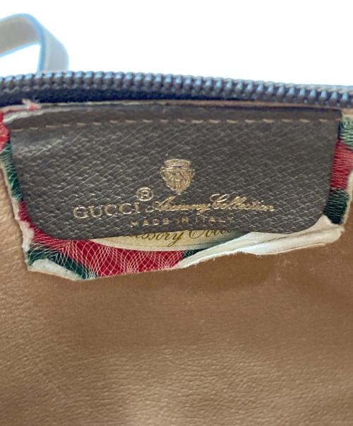 GUCCI（グッチ）GUCCI (グッチ) シェリーラインPVCショルダーバッグ ベージュの古着・服飾アイテム