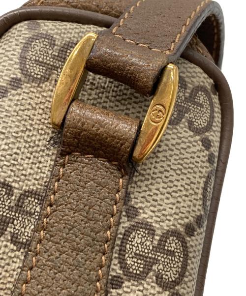 GUCCI（グッチ）GUCCI (グッチ) シェリーラインPVCショルダーバッグ ベージュの古着・服飾アイテム