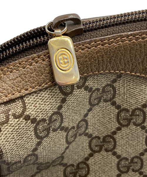 GUCCI（グッチ）GUCCI (グッチ) シェリーラインPVCショルダーバッグ ベージュの古着・服飾アイテム
