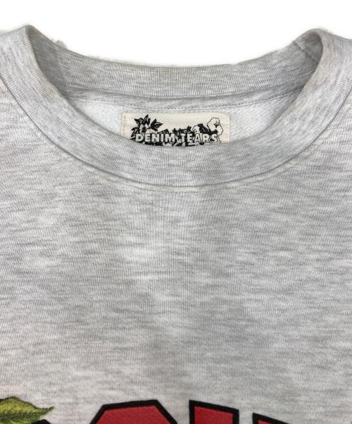 Denim Tears（デニムティアーズ）Denim Tears (デニムティアーズ) Virginia Sweatshirt グレー サイズ:Ｌの古着・服飾アイテム