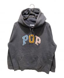 POP TRADING COMPANY（ポップトレーディングカンパニー）の古着「ARCH HD SWT/パーカー」｜グレー
