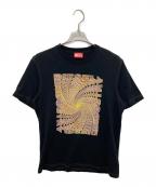 DIESELディーゼル）の古着「プリントTシャツ」｜ブラック