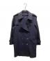 BARNEYS NEWYORK（バーニーズ・ニューヨーク）の古着「ライナー付コート」｜ネイビー