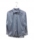THE SEED WILLY CHAVARRIAウィリーチャバリア）の古着「ストライプシャツ」｜ブルー×ホワイト