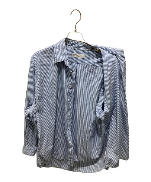THE SEED WILLY CHAVARRIA（ウィリーチャバリア）THE SEED WILLY CHAVARRIA (ウィリーチャバリア) ストライプシャツ ブルー×ホワイト サイズ:42の古着・服飾アイテム