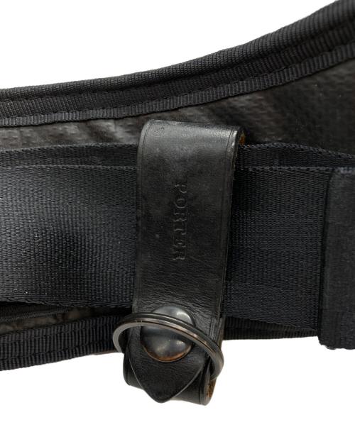 PORTER（ポーター）PORTER (ポーター) WAIST BAG ブラックの古着・服飾アイテム