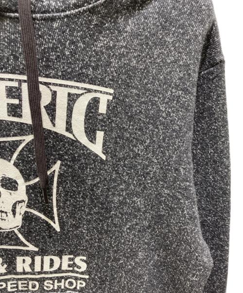 Hysteric Glamour（ヒステリックグラマー）Hysteric Glamour (ヒステリックグラマー) HYS RODS＆RIDES プルオーバーパーカー グレー サイズ:Ｍの古着・服飾アイテム