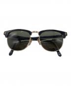 TOM FORDトムフォード）の古着「ヘンリーラウンドフレームサングラス」｜ブラック