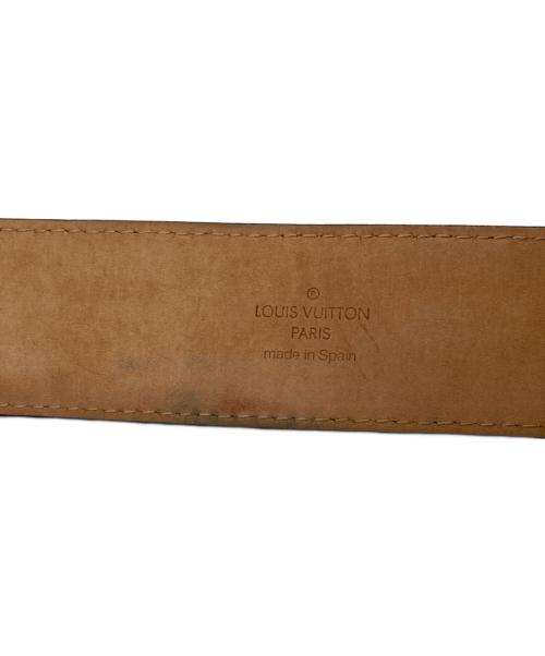 LOUIS VUITTON（ルイ ヴィトン）LOUIS VUITTON (ルイ ヴィトン) レザーベルト ブラウンの古着・服飾アイテム