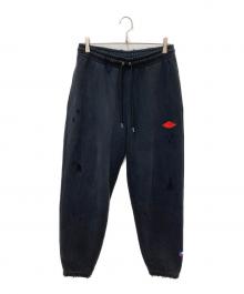 JORDAN（ジョーダン）の古着「M J AIR JDN RAIR FLC PANT」｜ブラック