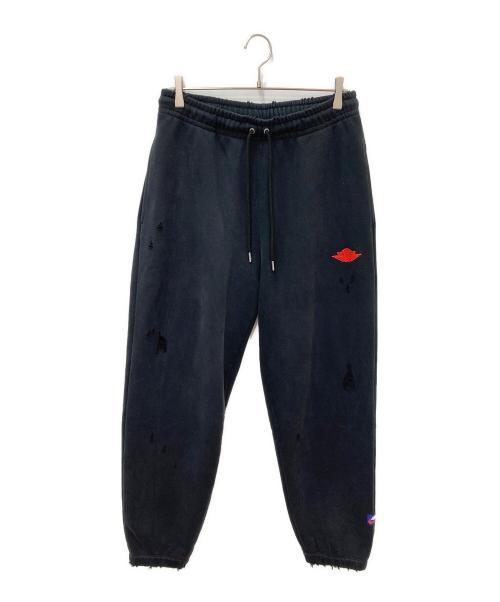 JORDAN（ジョーダン）JORDAN (ジョーダン) M J AIR JDN RAIR FLC PANT ブラック サイズ:Sの古着・服飾アイテム