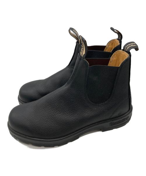 BLUND STONE（ブランドストーン）BLUND STONE (ブランドストーン) シボ革サイドゴアブーツ ブラック サイズ:9の古着・服飾アイテム