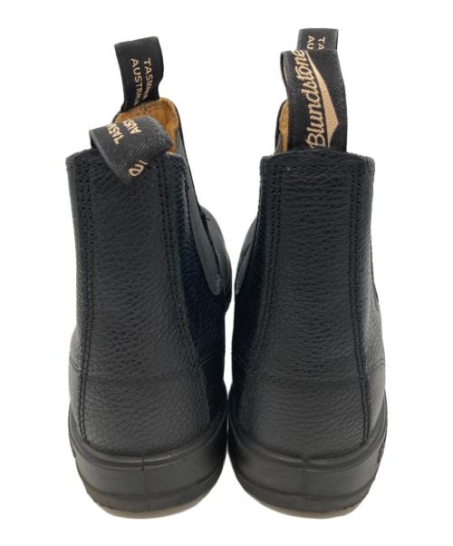 BLUND STONE（ブランドストーン）BLUND STONE (ブランドストーン) シボ革サイドゴアブーツ ブラック サイズ:9の古着・服飾アイテム