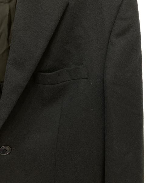 MISTER GENTLE MAN（ミスタージェントルマン）MISTER GENTLE MAN (ミスタージェントルマン) チェスターコート ネイビー サイズ:Lの古着・服飾アイテム