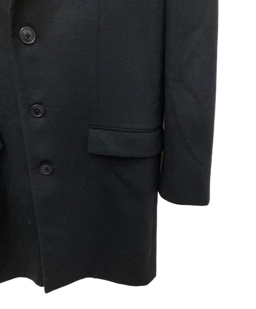 MISTER GENTLE MAN（ミスタージェントルマン）MISTER GENTLE MAN (ミスタージェントルマン) チェスターコート ネイビー サイズ:Lの古着・服飾アイテム