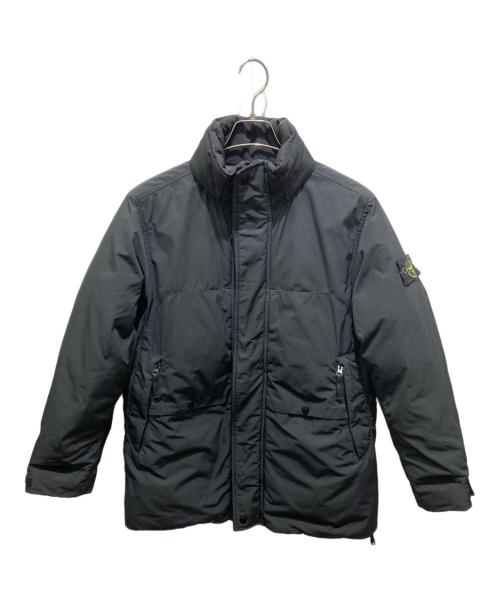 STONE ISLAND（ストーンアイランド）STONE ISLAND (ストーンアイランド) Micro Twill Down Jacket　マイクロ ツイル ダウンジャケット ブラック サイズ:Sの古着・服飾アイテム