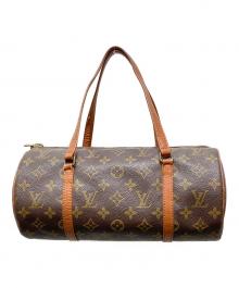 LOUIS VUITTON（ルイ ヴィトン）の古着「ハンドバッグ　モノグラム　パピヨンGM」｜ブラウン