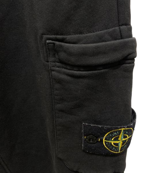 STONE ISLAND（ストーンアイランド）STONE ISLAND (ストーンアイランド) FLEECE PANTS ブラック サイズ:Ｍの古着・服飾アイテム