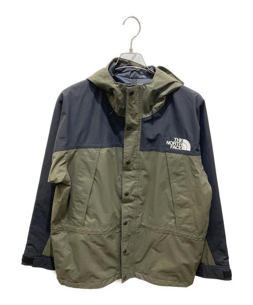 THE NORTH FACE（ザ ノース フェイス）THE NORTH FACE (ザ ノース フェイス) MOUNTAIN LIGHT JACKET　マウンテンライトジャケット カーキ サイズ:Lの古着・服飾アイテム