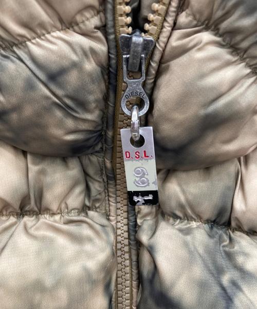 DIESEL（ディーゼル）DIESEL (ディーゼル) W-RALLE-SL ベスト グリーン サイズ:Lの古着・服飾アイテム