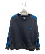 Needles×BEAMS JAPANニードルズ×ビームスジャパン）の古着「別注クルーネックスウェット」｜ブラック