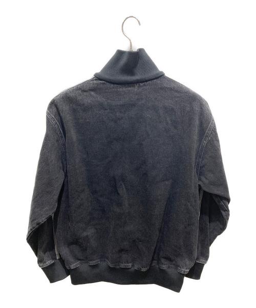 adidas（アディダス）adidas (アディダス) アディカラー デニム ファイヤーバード トラックトップ ブラック サイズ: 2XLの古着・服飾アイテム