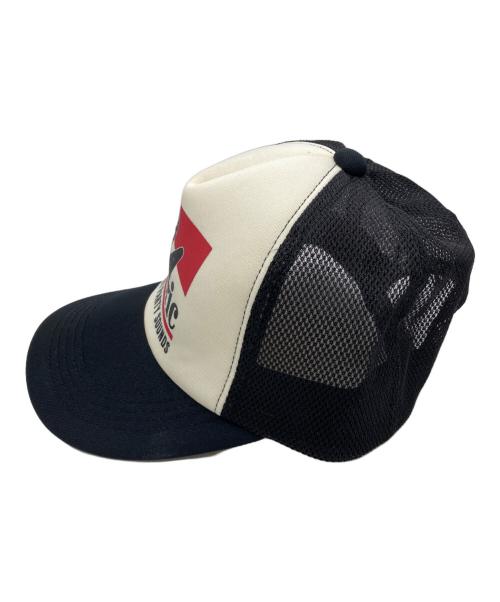 Hysteric Glamour（ヒステリックグラマー）Hysteric Glamour (ヒステリックグラマー) GUITAR GIRL メッシュキャップ ブラックの古着・服飾アイテム