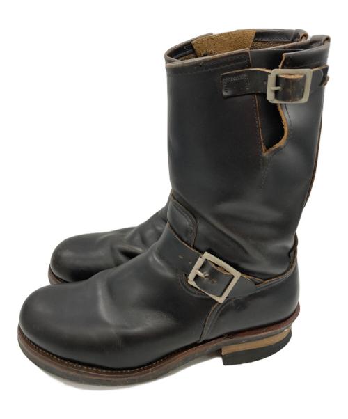 RED WING（レッドウィング）RED WING (レッドウィング) エンジニアブーツ ブラック サイズ:8Dの古着・服飾アイテム