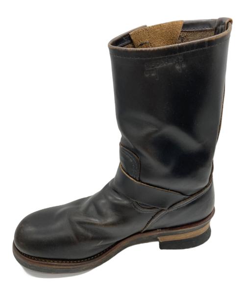 RED WING（レッドウィング）RED WING (レッドウィング) エンジニアブーツ ブラック サイズ:8Dの古着・服飾アイテム