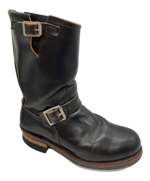 RED WING（レッドウィング）RED WING (レッドウィング) エンジニアブーツ ブラック サイズ:8Dの古着・服飾アイテム