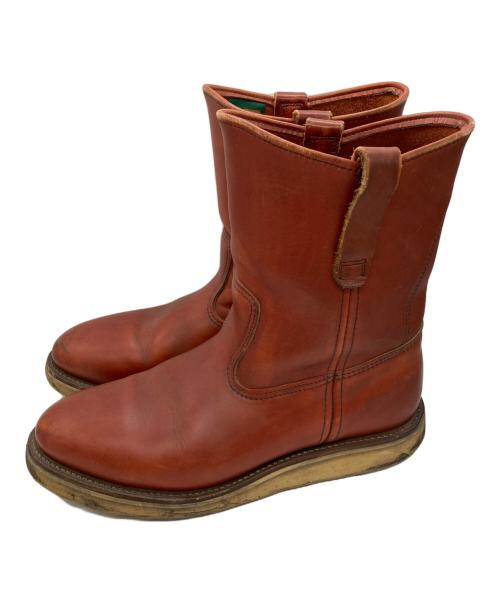 RED WING（レッドウィング）RED WING (レッドウィング) ペコスブーツ ブラウン サイズ:8 1/2 Eの古着・服飾アイテム