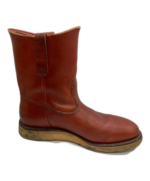 RED WING（レッドウィング）RED WING (レッドウィング) ペコスブーツ ブラウン サイズ:8 1/2 Eの古着・服飾アイテム