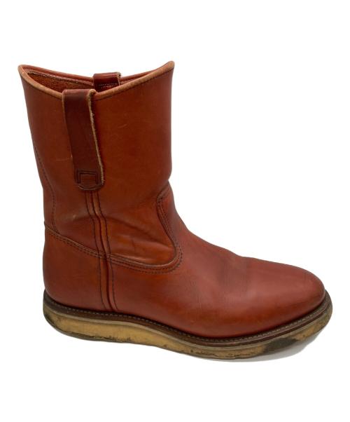 RED WING（レッドウィング）RED WING (レッドウィング) ペコスブーツ ブラウン サイズ:8 1/2 Eの古着・服飾アイテム
