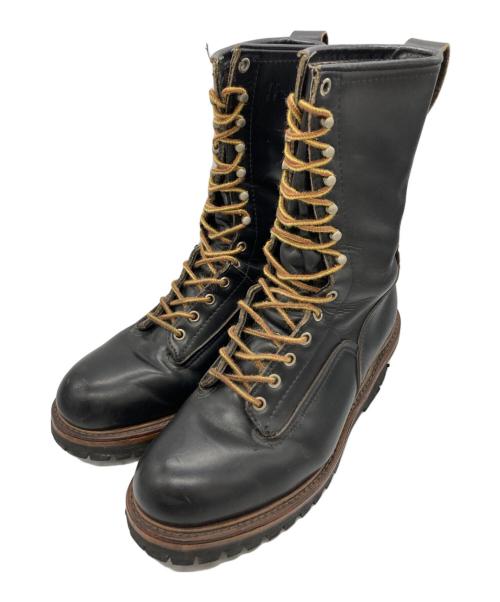 RED WING（レッドウィング）RED WING (レッドウィング) PT91ロガーブーツ ブラック サイズ:9 1/2 Dの古着・服飾アイテム