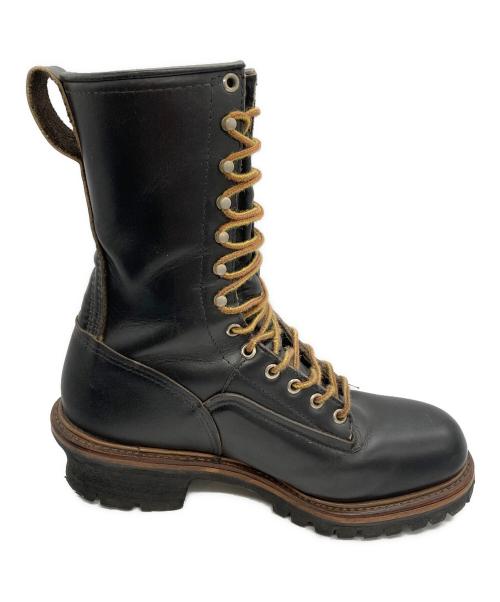 RED WING（レッドウィング）RED WING (レッドウィング) PT91ロガーブーツ ブラック サイズ:9 1/2 Dの古着・服飾アイテム